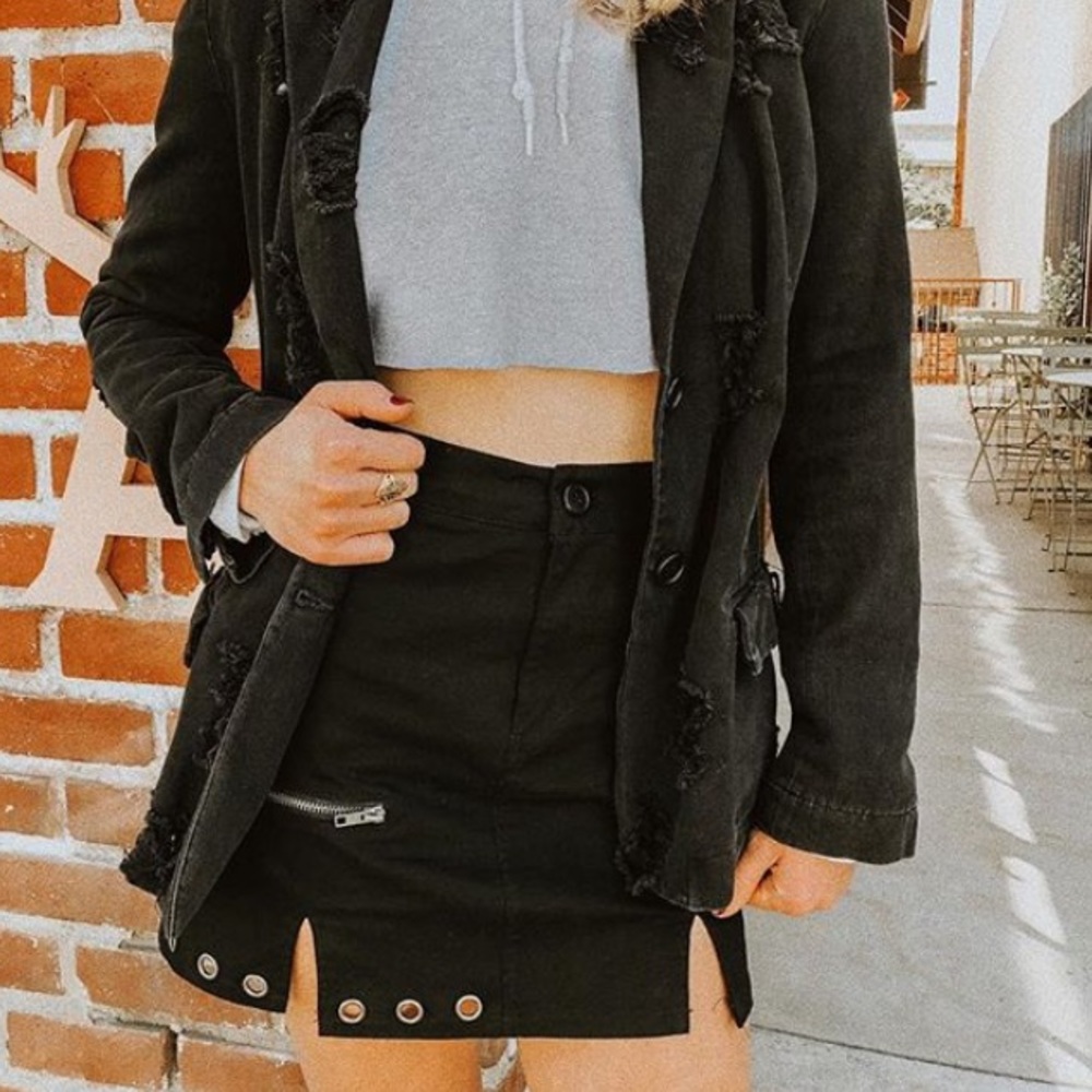 Carmar LF cargo style mini skirt